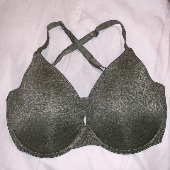 USED 34DD Green Victoria’s Secret Uplift Semi Demi - Picture 4 of 5